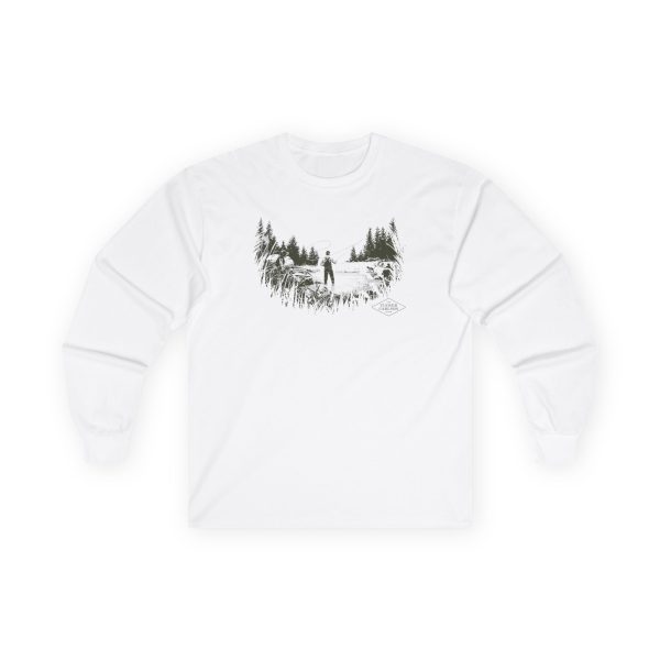 Tucker Carlson Tucker Carlson Fly Fishing Unisex Ultra Cotton Long Sleeve Tee