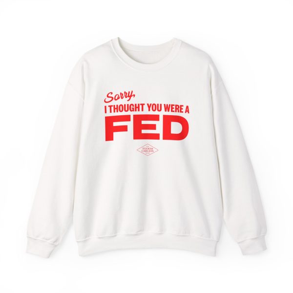 Tucker Carlson Thought You Were a Fed Unisex Heavy Blend™ Crewneck Sweatshirt