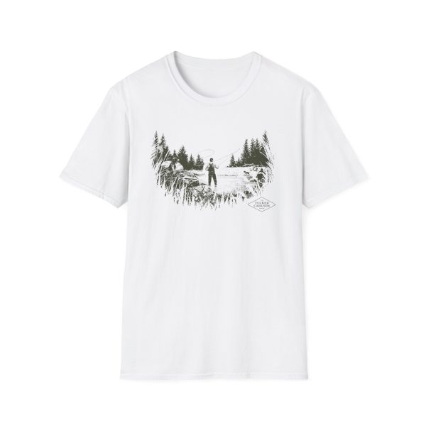 Tucker Carlson Tucker Carlson Fly Fishing Unisex Softstyle T-shirt